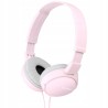 Outlet Słuchawki nauszne Sony MDR-ZX110 długość przewodu 1.2m różowe