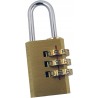 Pavo 8034840 kłódka premium z aluminium z 3-cyfrowym kodem numerycznym