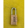 Pavo 8034840 kłódka premium z aluminium z 3-cyfrowym kodem numerycznym