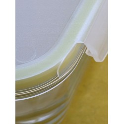 Colombo Smart Plastic SPA Prostokątny pojemnik szklany 1,5 l akcesoria OPIS