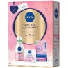 Outlet NIVEA Skincare zestaw dla kobiet krem+płyn+pomadka OPIS
