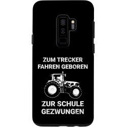 Outlet Pokrowiec na Galaxy S9+ z motywem traktora w języku niemieckim