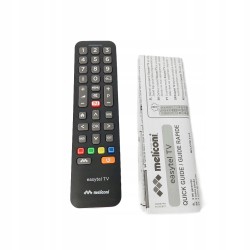Uniwersalny pilot do telewizora Meliconi Easytel TV+ steruje także Smart TV