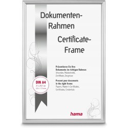 Outlet Ramka na zdjęcie Hama 29,7 x 21 cm DIN A4 metal odcienie szarości