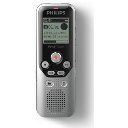 Outlet Dyktafon Philips DVT1250 8 GB zasilanie bateryjne wyświetlacz LCD