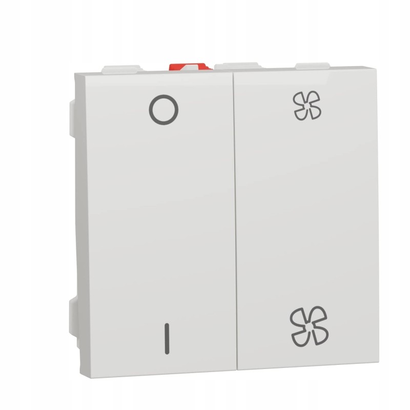 Outlet Włącznik/wyłącznik Unica VMC Control 2 prędkości 10 A obwód 2-drożny Outlet Włącznik/wyłącznik Unica VMC Control 2 prędkości 10 A obwód 2-drożny