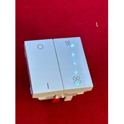 Outlet Włącznik/wyłącznik Unica VMC Control 2 prędkości 10 A obwód 2-drożny