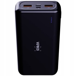 Outlet Powerbank Verico 4PW-PDPBK1-NN 20000 mAh 5V 2,1A diody kontrolne