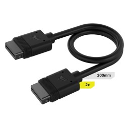 Outlet Kabel Corsair CL-9011120-WW 2xSATA złącza proste w zestawie 2 sztuki