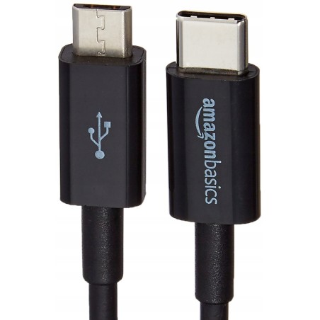Outlet Amazon Basics Kabel USB typu C na Micro-B 2.0 do smartfona 15,2 cm