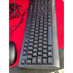 Outlet KLAWIATURA I MYSZ PRZEWODOWA USB ZESTAW TRUST membranowa układ DE