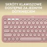 Klawiatura bezprzewodowa Logitech Pebble Keys 2 K380s Bluetooth FR AZERTY