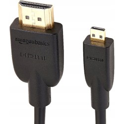 AmazonBasics HL-007330 kabel HDMI 0,9 m HDMI Typu D (Micro) HDMI Typu A