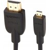 AmazonBasics HL-007330 kabel HDMI 0,9 m HDMI Typu D (Micro) HDMI Typu A