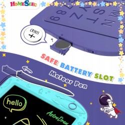 HOMESTEC Zabawki dla dzieci AstroDraw tablet do pisania pobudza wyobraźnie
