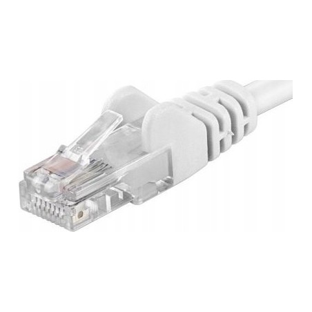 Kabel krosowy UTP RJ45-RJ45 poziom 5e 2m biały sputp02W