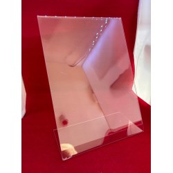 Outlet Stojak stołowy DIN A4 reklamowy przezroczysty grubość materiału 2 mm