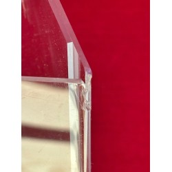 Outlet Stojak stołowy DIN A4 reklamowy przezroczysty grubość materiału 2 mm