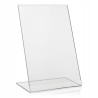 Outlet Stojak stołowy DIN A4 reklamowy przezroczysty grubość materiału 2 mm