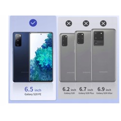 Outlet Etui plecki UNBREAKcable do Samsung Galaxy S20 FE 5G bezbarwny