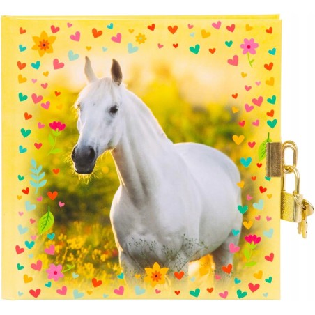 Outlet goldbuch 44 117 dziennik Chiara motyw konia 16,5 x 16,5 x1,5 cm OPIS