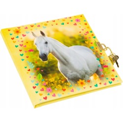 Outlet goldbuch 44 117 dziennik Chiara motyw konia 16,5 x 16,5 x1,5 cm OPIS