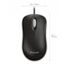 Outlet Myszka przewodowa Microsoft Basic Optical Mouse sensor optyczny
