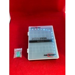Outlet Koszyk na baterie 24 szt Rozmiary baterii AAA/AA/ 9 V