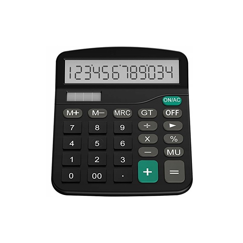 USZKODZONY Kalkulator Helect H1001-Calculator-BK 12 cyfrowy wyświetlacz USZKODZONY Kalkulator Helect H1001-Calculator-BK 12 cyfrowy wyświetlacz