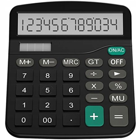 USZKODZONY Kalkulator Helect H1001-Calculator-BK 12 cyfrowy wyświetlacz
