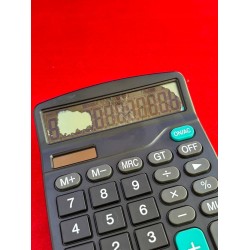 USZKODZONY Kalkulator Helect H1001-Calculator-BK 12 cyfrowy wyświetlacz