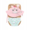 Zoocchini Pieluszka Kąpielowa z Czapką Jednorożec 3-6m filtr UPF +50