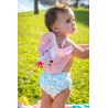 Zoocchini Pieluszka Kąpielowa z Czapką Jednorożec 3-6m filtr UPF +50