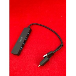Outlet Hub USB Digitus DA-70235 4 interfejsy USB długość kabla 0.2m USB 3.2
