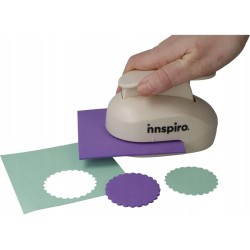 Wykrawacz do pianki Eva Scalloped Circle 50 mm ergonomiczny kompaktowy