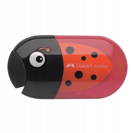 Outlet Temperówka manualna podwójna Faber-Castell Wielokolorowy