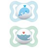 2x MAM AIR smoczek uspokajający 2-6m BPA free