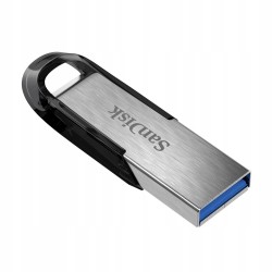 Outlet Pendrive SanDisk Ultra Flair 256 GB USB 3.0 odczyt 150 MB/s srebrny