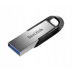 Outlet Pendrive SanDisk Ultra Flair 256 GB USB 3.0 odczyt 150 MB/s srebrny