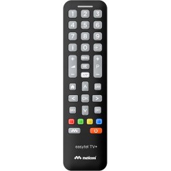 Outlet zamiennik Pilot uniwersalny Meliconi Easytel TV+ czarny
