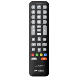 Outlet zamiennik Pilot uniwersalny Meliconi Easytel TV+ czarny
