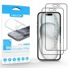 Outlet Folia ceramiczna do iPhone 15 PLUS błyszczące szkło 0,24 mm 9D 2 szt