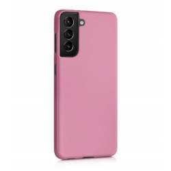 Outlet Plecki Kwmobile do Samsung Galaxy S21 różowy elastyczny funkcjonalne