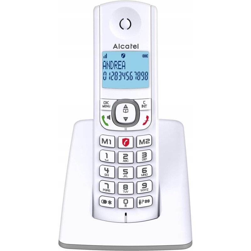 Outlet Telefon bezprzewodowy Alcatel F530 wbudowany wyświetlacz