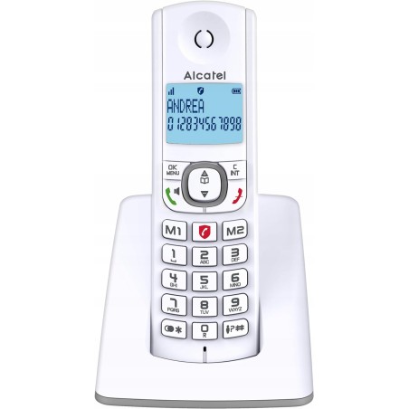Outlet Telefon bezprzewodowy Alcatel F530 wbudowany wyświetlacz