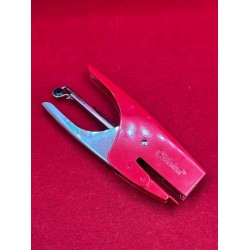 Outlet Zszywacz szczypcowy kolor tytanu czerwony 72777