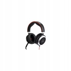 Outlet Słuchawki nauszne Jabra Evolve 80 Duo MS złącze jack / usb OPIS