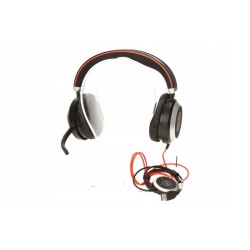 Outlet Słuchawki nauszne Jabra Evolve 80 Duo MS złącze jack / usb OPIS