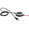 Outlet Słuchawki nauszne Jabra Evolve 80 Duo MS złącze jack / usb OPIS