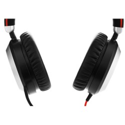Outlet Słuchawki nauszne Jabra Evolve 80 Duo MS złącze jack / usb OPIS